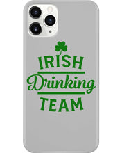 Load image into Gallery viewer, Irsih Drinking Team Green Shamrock St Patrick's Day Phone case