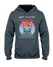Load image into Gallery viewer, My Angel Grandpa Who Watched Over My Back Hoodie