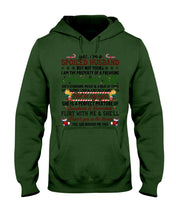 Load image into Gallery viewer, Perfect Gift For Husband Christmas Punch You In The Threat Hoodie