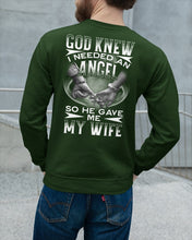 Load image into Gallery viewer, God Knew I Needed An Angel Gift For Husband Sweatshirt