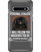 Load image into Gallery viewer, Black Pekingese Personal Stalker St. Patrick's Day Printed Mug Phone case