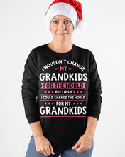 Load image into Gallery viewer, I Could Change The World For My Grandkids Unisex Long Sleeve