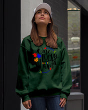 Load image into Gallery viewer, Autism One Lucky Mama Meaningful Gift For Autism Mom Sweatshirt