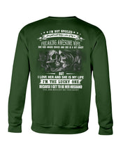 Load image into Gallery viewer, Amazing Gift For Husband She Love Me So Much Skull Sweatshirt