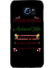Load image into Gallery viewer, Perfect Gift For Husband Christmas Punch You In The Threat Phone case