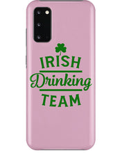 Load image into Gallery viewer, Irsih Drinking Team Green Shamrock St Patrick's Day Phone case