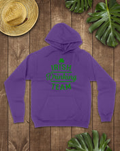 Load image into Gallery viewer, Irsih Drinking Team Green Shamrock St Patrick's Day Hoodie