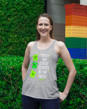 Load image into Gallery viewer, Lovely Clover Smiling I Teach The Cutest Clovers In The Patch St Patrick's Day Gift Ladies Flowy Tank