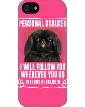 Load image into Gallery viewer, Black Pekingese Personal Stalker St. Patrick's Day Printed Mug Phone case