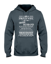 Load image into Gallery viewer, I Am A Proud Wife Of An Irish Husband Gift For Family Hoodie