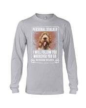 Load image into Gallery viewer, Spinone Italiano Personal Stalker St. Patrick's Day Printed Mug Unisex Long Sleeve