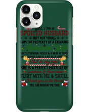 Load image into Gallery viewer, Perfect Gift For Husband Christmas Punch You In The Threat Phone case