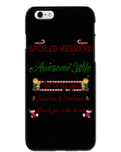 Load image into Gallery viewer, Perfect Gift For Husband Christmas Punch You In The Threat Phone case