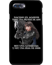 Load image into Gallery viewer, Nacido En Agosto Tome Una Pruera De Ad Birthday Gift Phone case