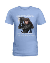 Load image into Gallery viewer, Nacido En Agosto Tome Una Pruera De Ad Birthday Gift Ladies Tee