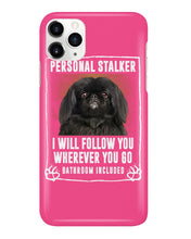 Load image into Gallery viewer, Black Pekingese Personal Stalker St. Patrick's Day Printed Mug Phone case