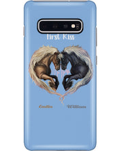 Load image into Gallery viewer, Horses From Our First Kiss Custom Name Gift For Girlfriend Phone case