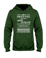 Load image into Gallery viewer, I Am A Proud Wife Of An Irish Husband Gift For Family Hoodie