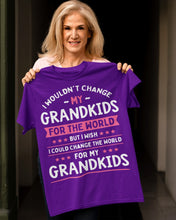 Load image into Gallery viewer, I Could Change The World For My Grandkids Guys Tee