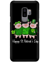 Load image into Gallery viewer, Pig Wear Plaid Shirt And Top Hat St Patrick's Day Gift Phone case