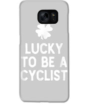 Load image into Gallery viewer, Lucky To Be A Biker Pilot Clover St Patrick's Day Gift Phone case