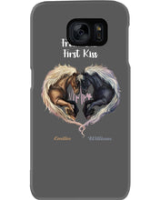 Load image into Gallery viewer, Horses From Our First Kiss Custom Name Gift For Girlfriend Phone case