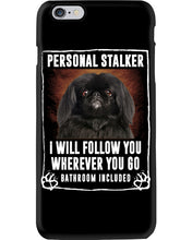 Load image into Gallery viewer, Black Pekingese Personal Stalker St. Patrick's Day Printed Mug Phone case