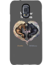 Load image into Gallery viewer, Horses From Our First Kiss Custom Name Gift For Girlfriend Phone case