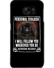 Load image into Gallery viewer, Black Pekingese Personal Stalker St. Patrick's Day Printed Mug Phone case