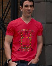 Load image into Gallery viewer, Gift For Autism Angel Grandma I Used To Be His Angel Now He's Mine Guys V-Neck
