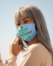 Load image into Gallery viewer, Irsih Drinking Team Green Shamrock St Patrick's Day Cloth Face Mask