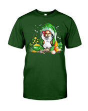 Load image into Gallery viewer, Gnome Pot Of Gold Shamrock St. Patrick's Day Printed Mug Guys Tee