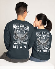 Load image into Gallery viewer, God Knew I Needed An Angel Gift For Husband Sweatshirt