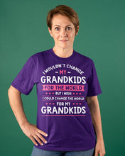 Load image into Gallery viewer, I Could Change The World For My Grandkids Ladies Tee