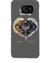 Load image into Gallery viewer, Horses From Our First Kiss Custom Name Gift For Girlfriend Phone case