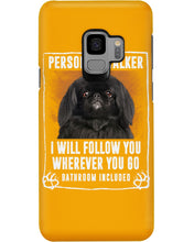 Load image into Gallery viewer, Black Pekingese Personal Stalker St. Patrick's Day Printed Mug Phone case