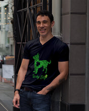 Load image into Gallery viewer, Green Chihuahua Lucky Day St Patrick's Day Gift For Dog Lovers Guys V-Neck