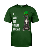 Load image into Gallery viewer, Great Dane Irish Today Green St. Patrick's Day Printed Mug Guys Tee