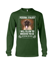 Load image into Gallery viewer, English Mastiff Personal Stalker St. Patrick's Day Printed Mug Unisex Long Sleeve