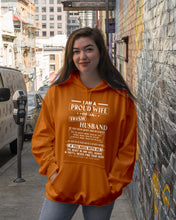 Load image into Gallery viewer, I Am A Proud Wife Of An Irish Husband Gift For Family Hoodie