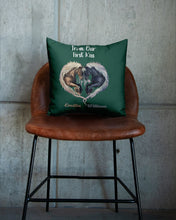 Load image into Gallery viewer, Horses From Our First Kiss Custom Name Gift For Girlfriend Pillow Cover