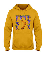 Load image into Gallery viewer, Grape Harp Music For Mom Printed Mug Hoodie