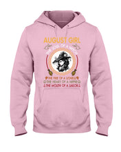 Load image into Gallery viewer, Birthday Gift For August Girl The Soul Of A Witch Hoodie