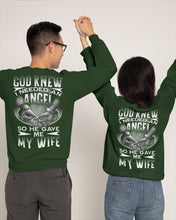 Load image into Gallery viewer, God Knew I Needed An Angel Gift For Husband Sweatshirt