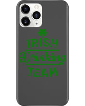 Load image into Gallery viewer, Irsih Drinking Team Green Shamrock St Patrick's Day Phone case