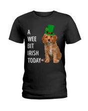 Load image into Gallery viewer, Cavapoo Irish Today Green St. Patrick's Day Printed Mug Ladies Tee