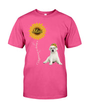 Load image into Gallery viewer, White Labrador Mimi Sunshine Dog Lovers St. Patrick's Day Printed Mug Guys Tee