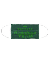 Load image into Gallery viewer, Irsih Drinking Team Green Shamrock St Patrick's Day Cloth Face Mask