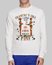 Load image into Gallery viewer, Gift For Autism Angel Grandma I Used To Be His Angel Now He's Mine Unisex Long Sleeve