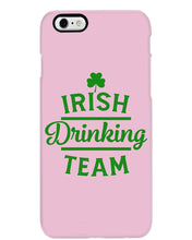 Load image into Gallery viewer, Irsih Drinking Team Green Shamrock St Patrick's Day Phone case